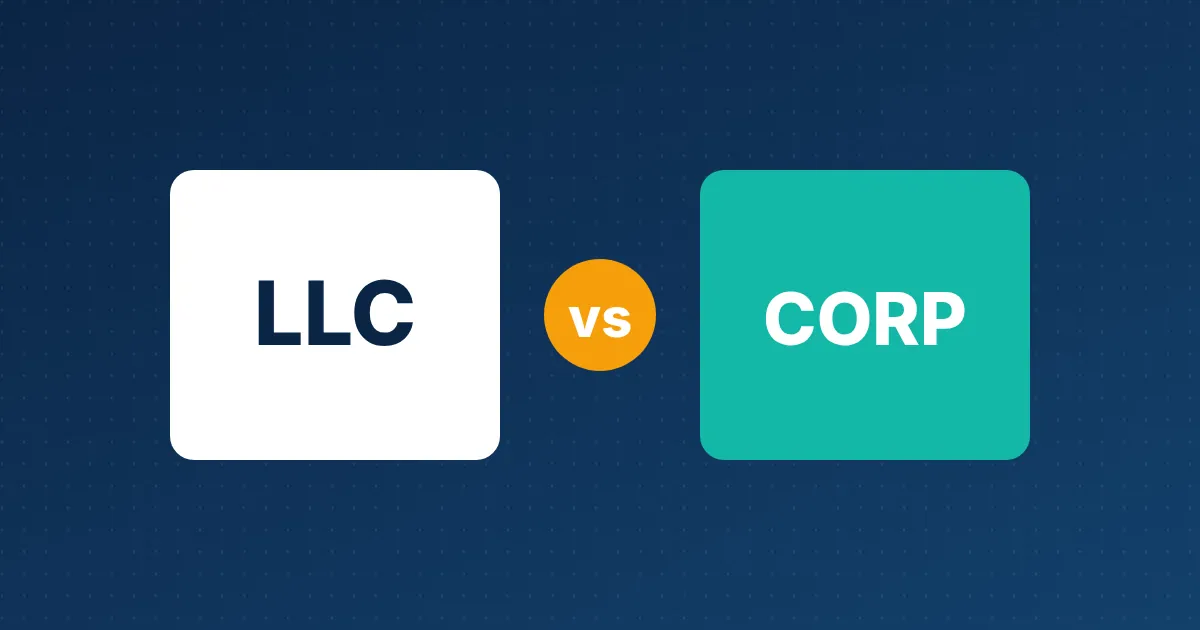 LLC vs Corporation illustration